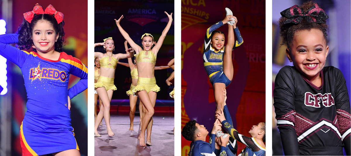DIVISIONS Cheer America Championships
